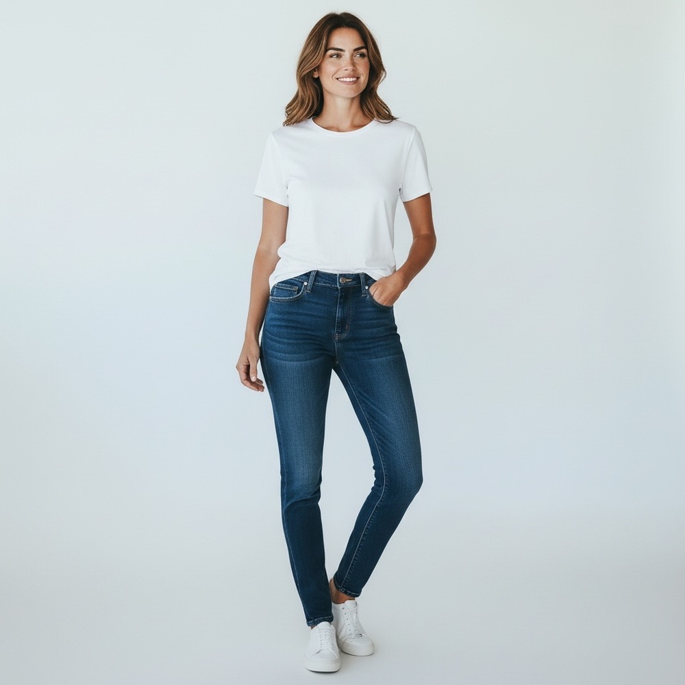 Paige Kylie Crop Skinny Jeans Size 26